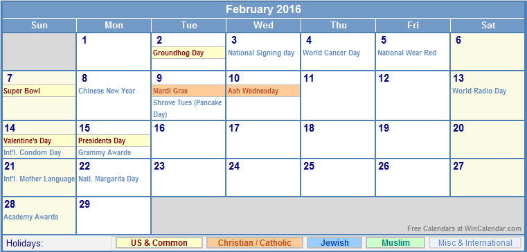 february calendar 2010. free calendar 2010,