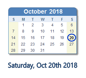 lotto 20 october 2018